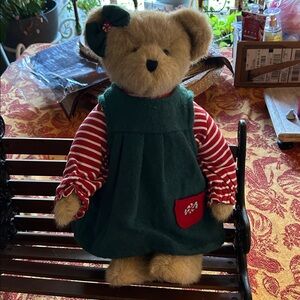 Boyd’s The Head Bean Collection Speara Mintly Best Dressed Bear Retired #904212